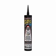Flex Paste PFSBLKR10 Super Thick Waterproof Rubberized Paste, Black, 9-oz. Cartridge - Quantity 4