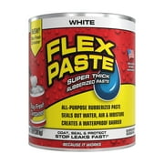 Flex Paste Super Thick Rubberized Paste, 26 fl oz, White