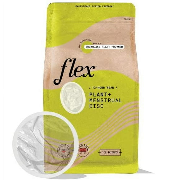 Flex Plant + Menstrual Disc 12 ea
