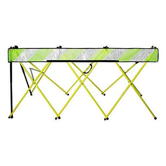 Flex-Safe FS-BN1 - 7 Foot Folding Safety Barricade with Carry/Storage Bag