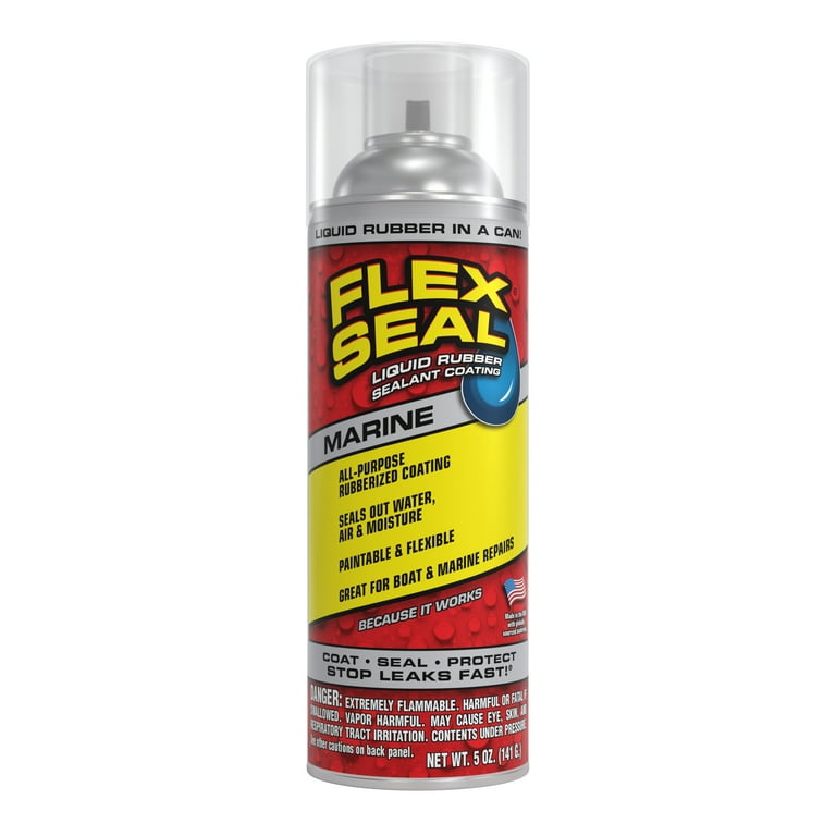 Flex Seal Aerosol Liquid Rubber Sealant Coating, Marine, 14 oz