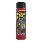 Flex Seal As Seen on TV Aerosol Liquid Rubber Sealant Coating, 14 oz, Black