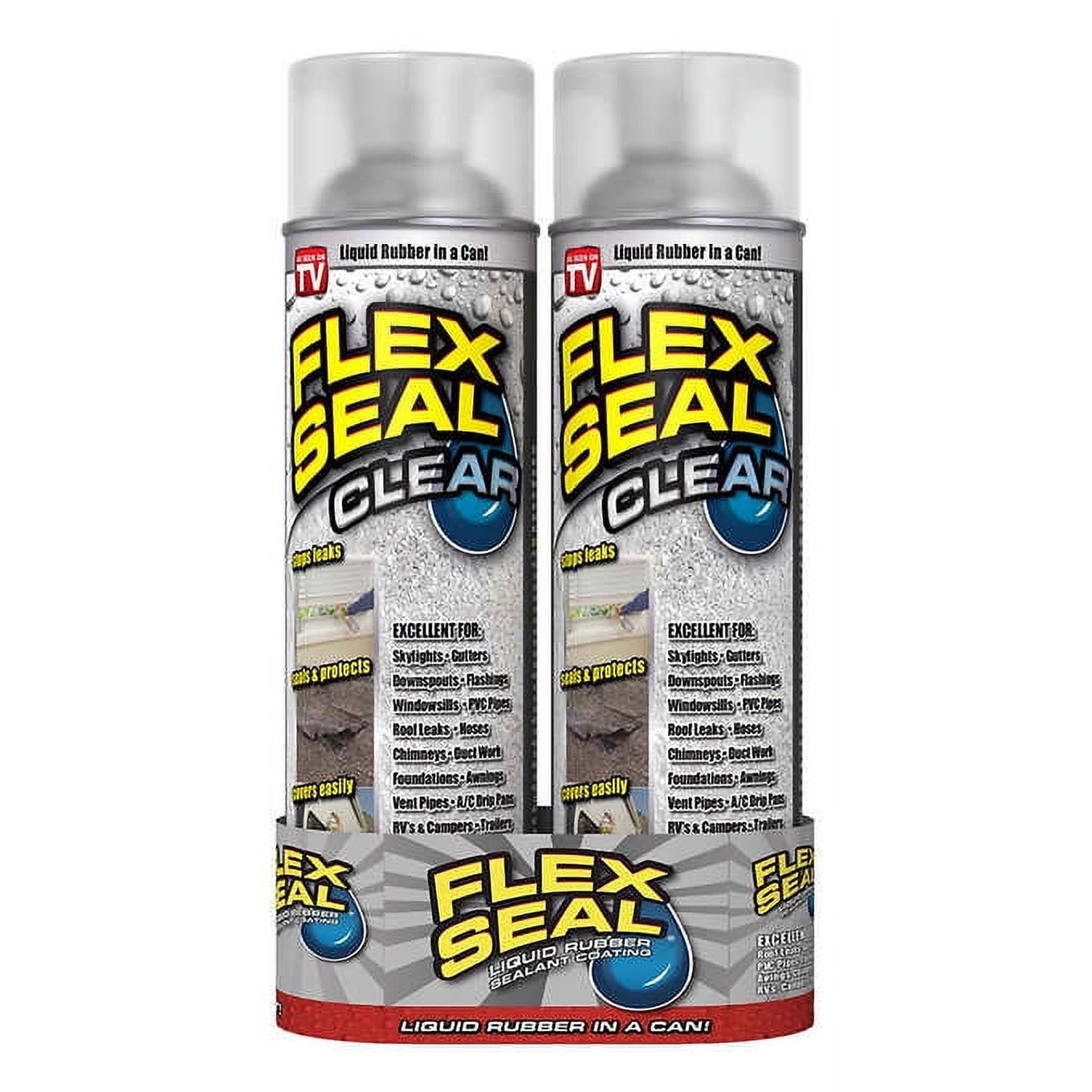 Flex Seal Clear Spray, 2pack