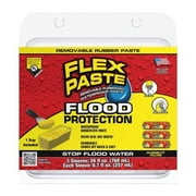 Flex Seal Family of Products 1026792 26 oz Rubber Coating Flood Protection, Yellow - Pack of 3