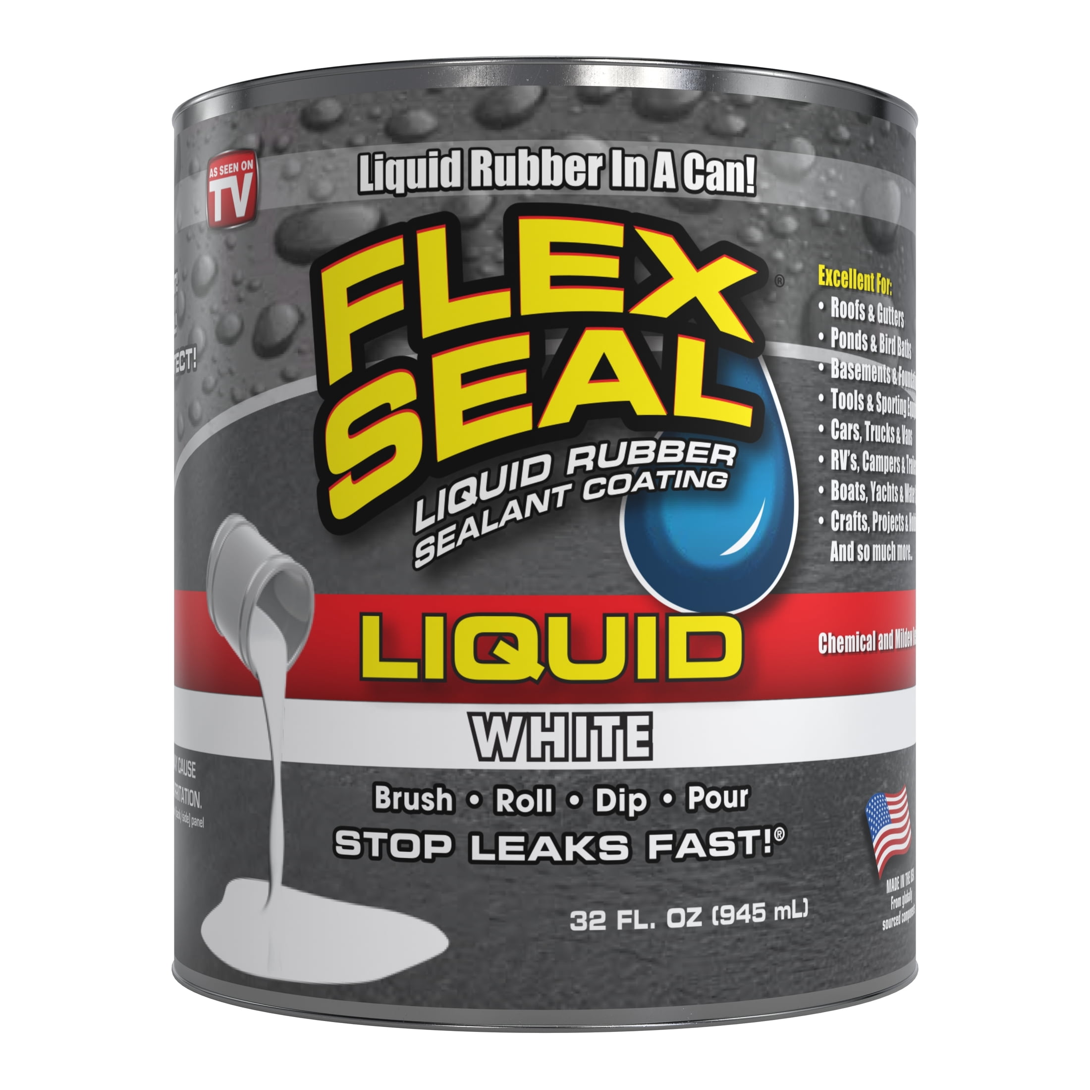 Flex Seal Rubber Spray Sealant, Aerosol Can 14 oz, Various Colors -  Whitehead Industrial Hardware