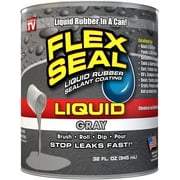 Flex Seal Liquid Rubber in a Can, 32-oz, Gray