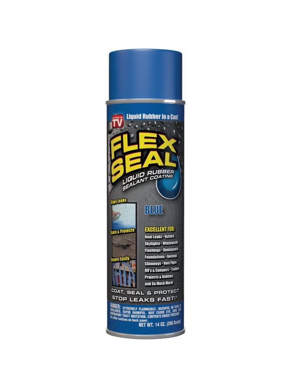 Seal Spray Rubber Sealant Coating, 14-oz, Blue (2 Pack)