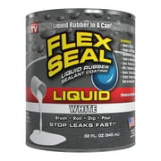 Flex Seal Liquid Rubber Sealant, 32 fl oz. White