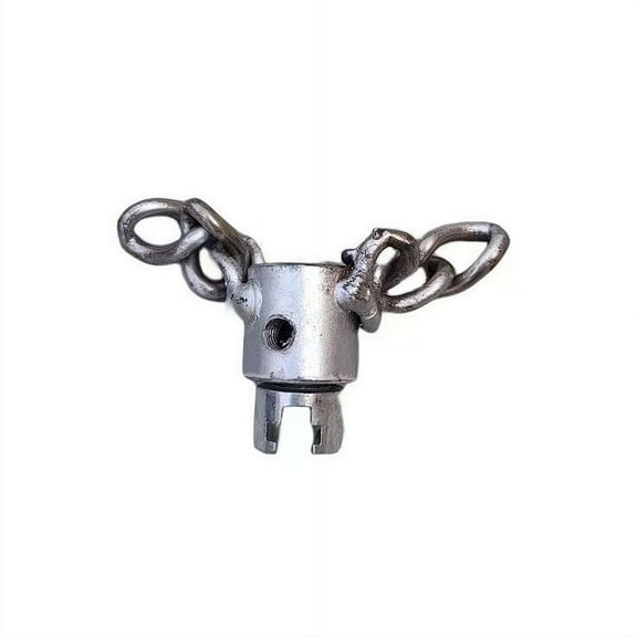 Flex-Shaft Sewer Descaling Chain, Heavy Duty Drain Clog Remover, Powered Flex Shaft Tube Descaling Tools, Pipe Maintenance Tool for Industrial Home