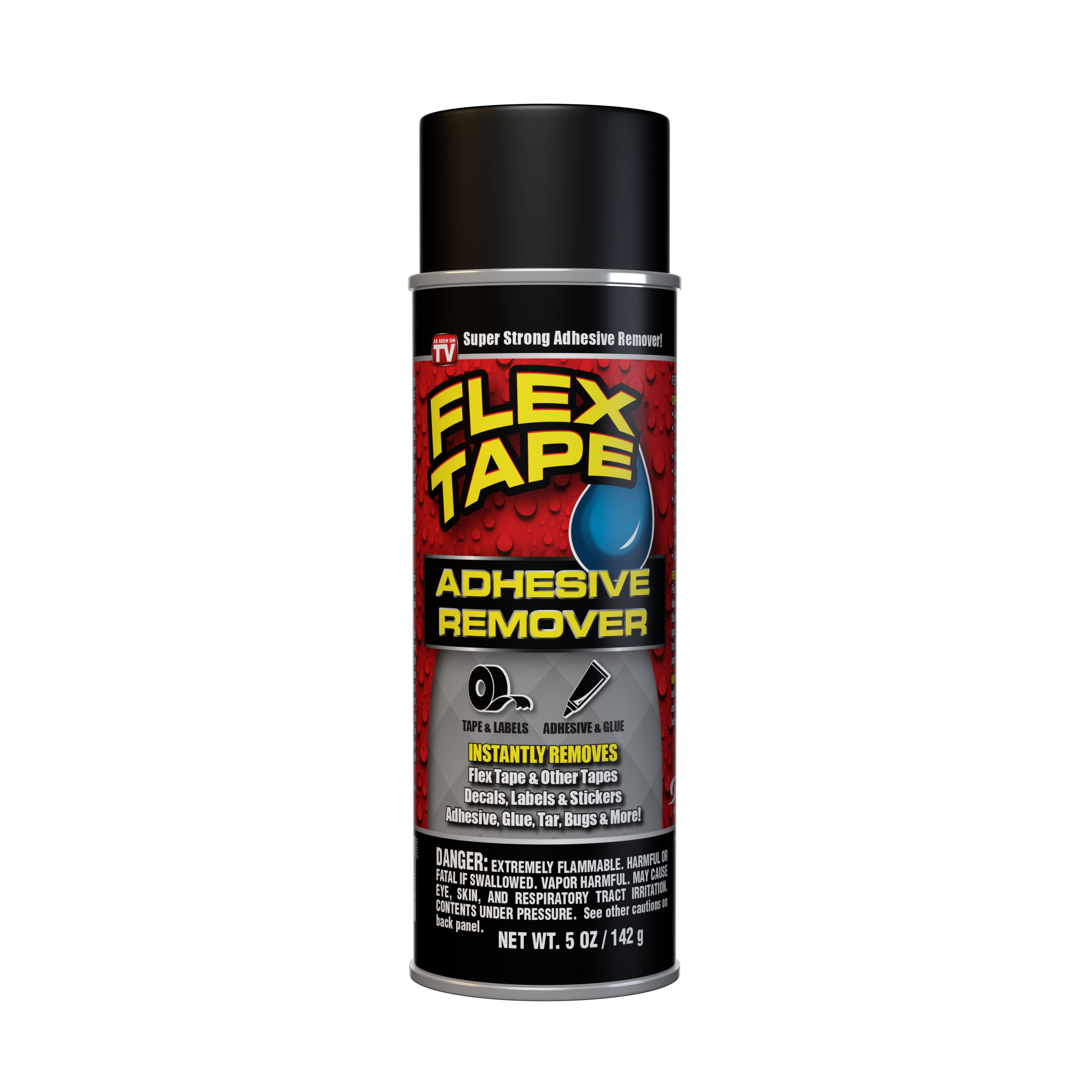 Flex Tape Adhesive Remover 5 oz Spray Can, Clear