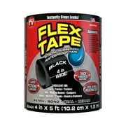 Flex Tape Automotive Strong Rubberized Waterproof Tape, 4 inches x 5 feet, Black