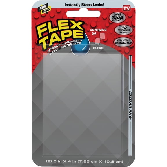 Flex Tape Mini Clear 3 Pack