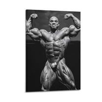 Flex Wheeler Bodybuilder Poster- Poster for Room Aesthetic Posters & Prints on Canvas Wall Art Poster for Room