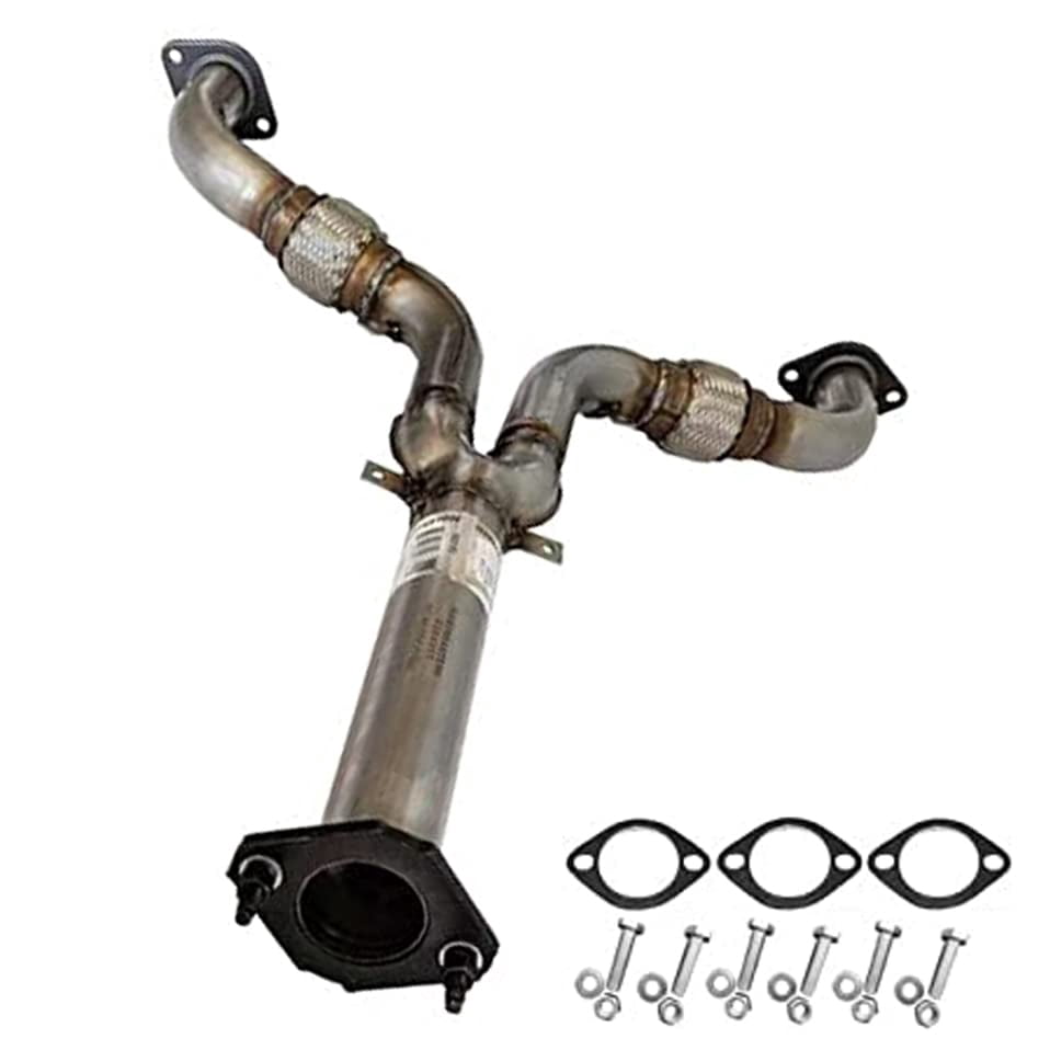 Chevrolet Malibu 3.5L (2004) Front Flex Y-Pipe - Exhaust King Chevrolet Malibu 3.5L (2004) Front Flex Y-Pipe - Exhaust King