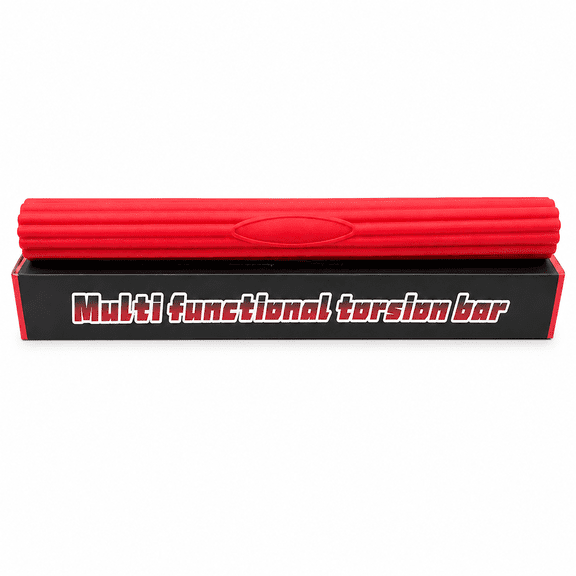 Resistance Bar, Light, Red Flex Therapy Bar for Physical Therapy, Wrist & Forearm Exercise Equipment, Non Slip Grip, Compact Design (10 LBS)