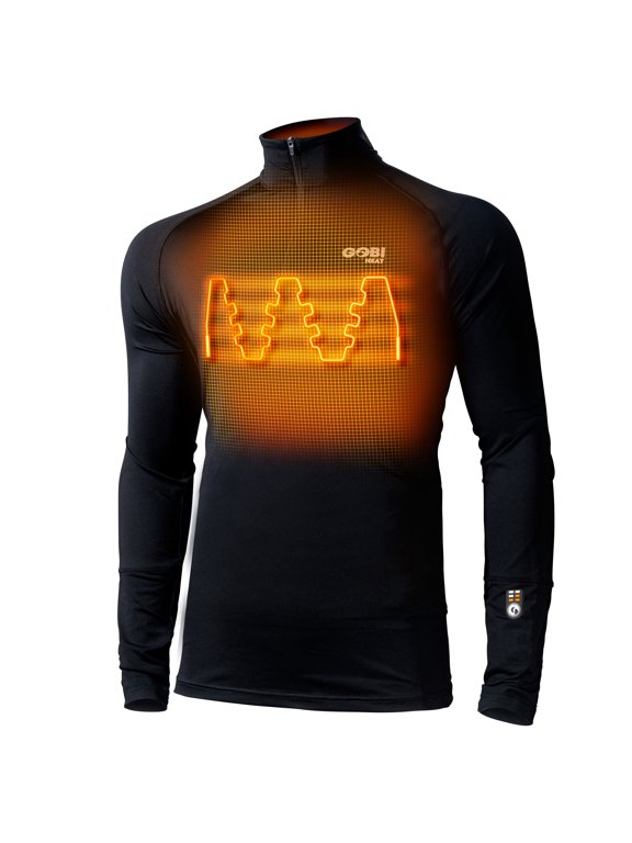 FlexCore Men’s Heated Base Layer Shirt - Dual Control
