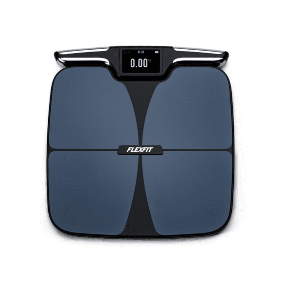 FlexFit Scale for Body Weight and Fat Percentage, 8 Electrodes High Precision Digital Scale