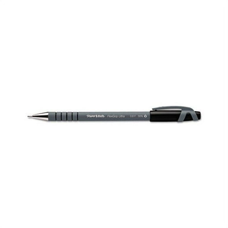 FlexGrip Ultra Recycled Ballpoint Pen, Stick, Fine 0.8 mm, Black Ink, Gray Barrel, Dozen FlexGrip Ultra Recycled Ballpoint Pen, Stick, Fine 0.8 mm, Black Ink, Gray Barrel, Dozen
