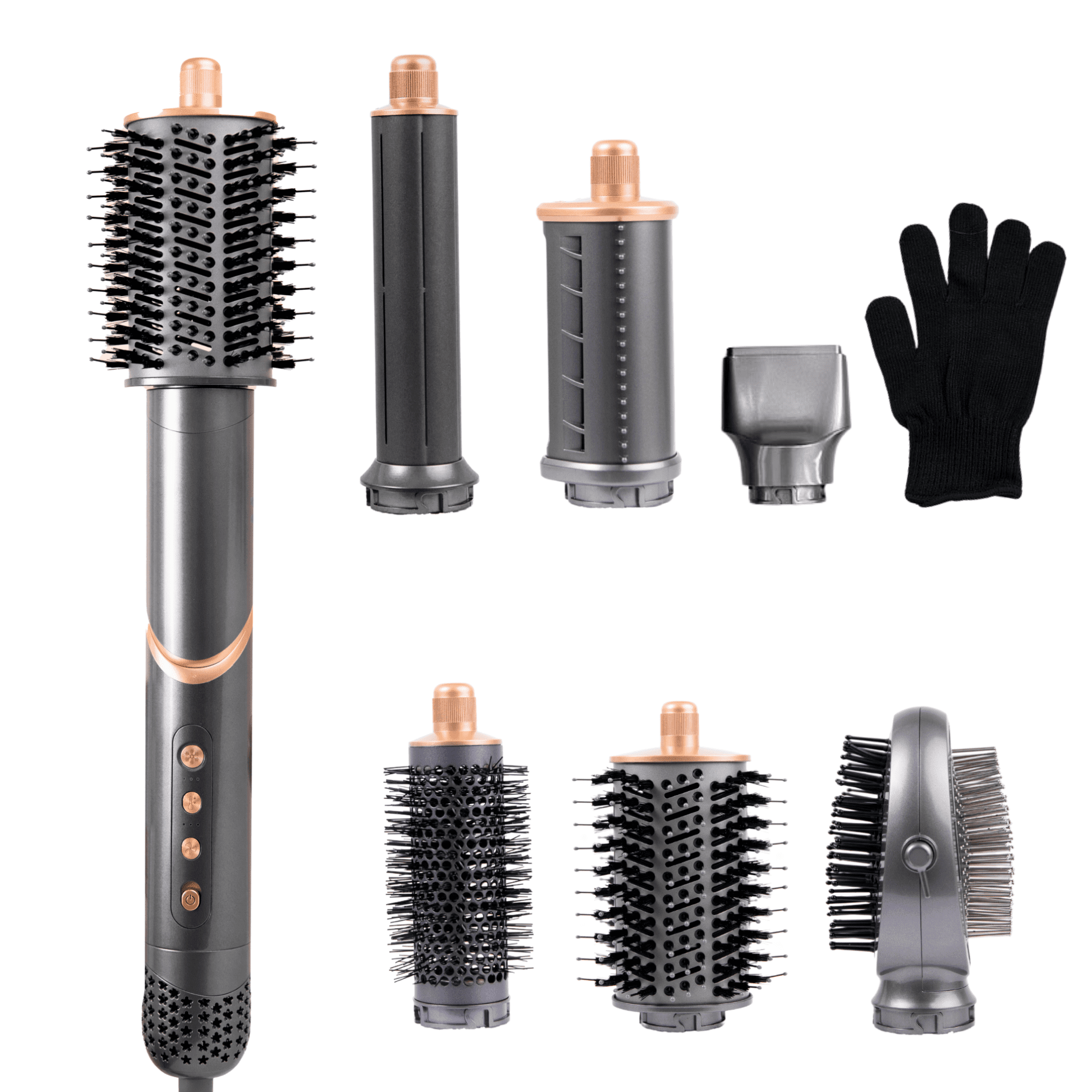 FlexStyler Pro360 All-in-One Hair Styling System, High-Power Dryer with Precision Curl, Volume and Straight Technology