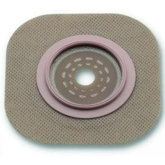 FlexTend Ostomy Barrier, 2-Piece System, Trim to Fit, without Tape, Extended Wear/Trim-to-Fit, Up to 1.75 Inch Opening, 57 mL Flange, Red Code System, 5 Count