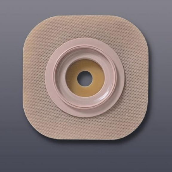 FlexTend Ostomy Barrier, Trim to Fit, Extended Wear, Without Tape, 44 mm Flange, Up to 1 Inch Opening, Green Code System, 5 Count