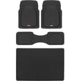 thumbnail image 1 of FlexTough(TM) Contour Heavy Duty Rubber  Floor Mats with Cargo Liner -  Weather Full Set Front & Rear Floor Mats fits    SUV, Automotive Floor Mat, 1 of 7