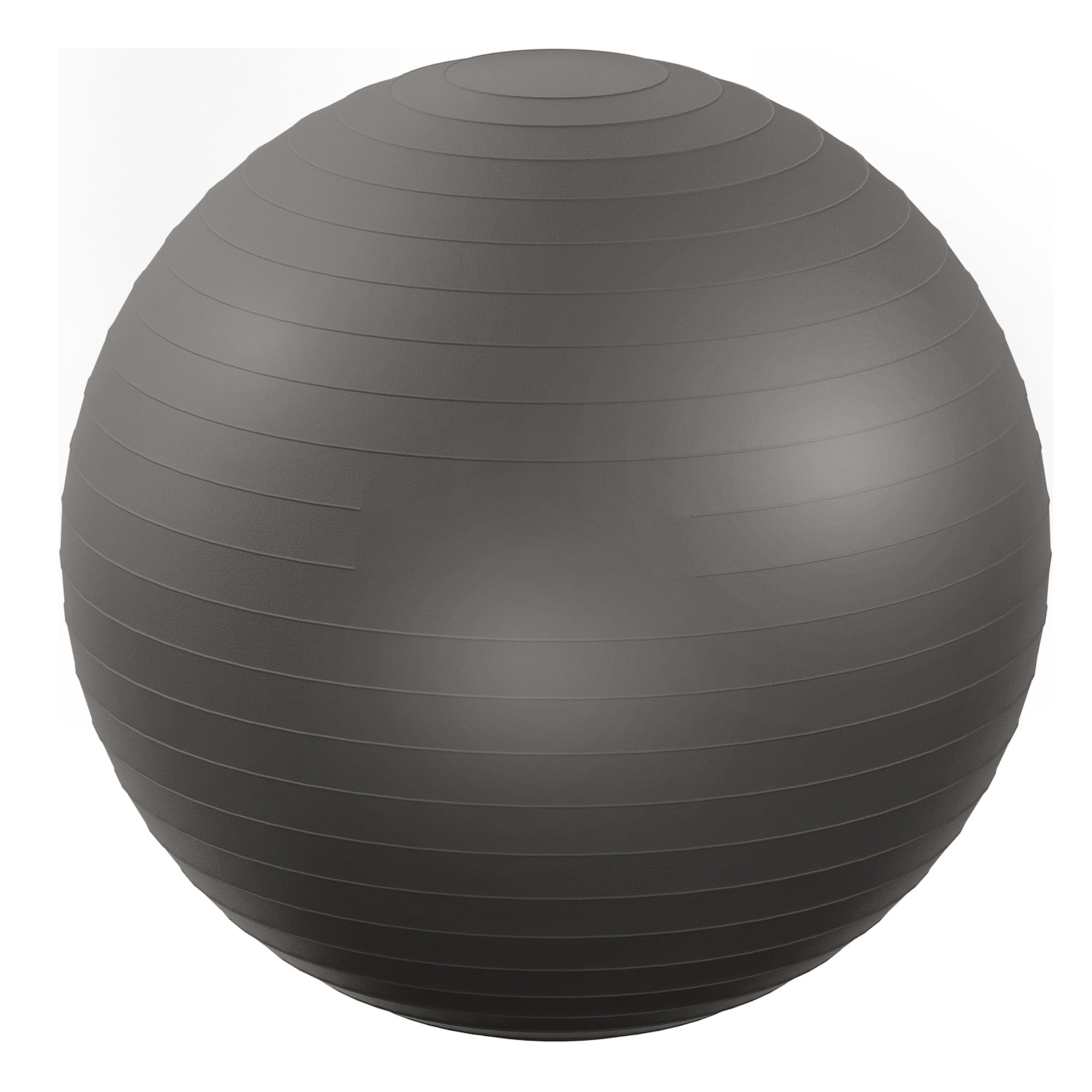 FlexWave 85cm Anti-Burst Yoga Ball with Textured Stripes, Exercise