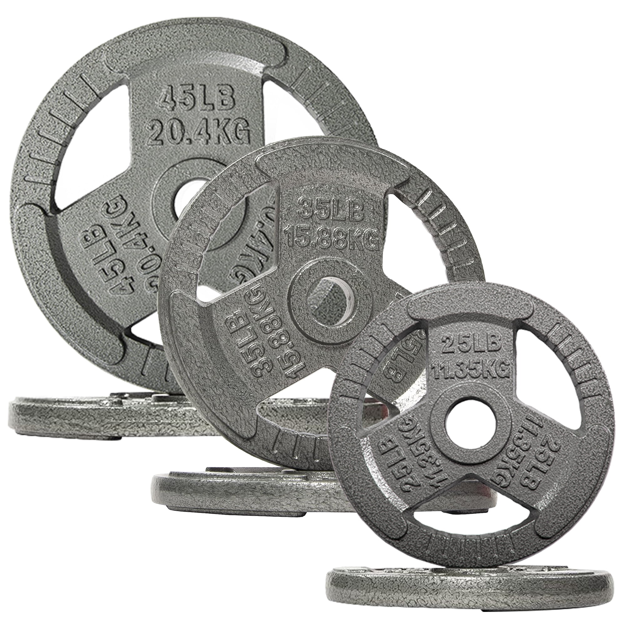 FlexWave Barbell 2-Inch Olympic Bumper Plate Weight Set, 80-240 lbs, Multiple Options
