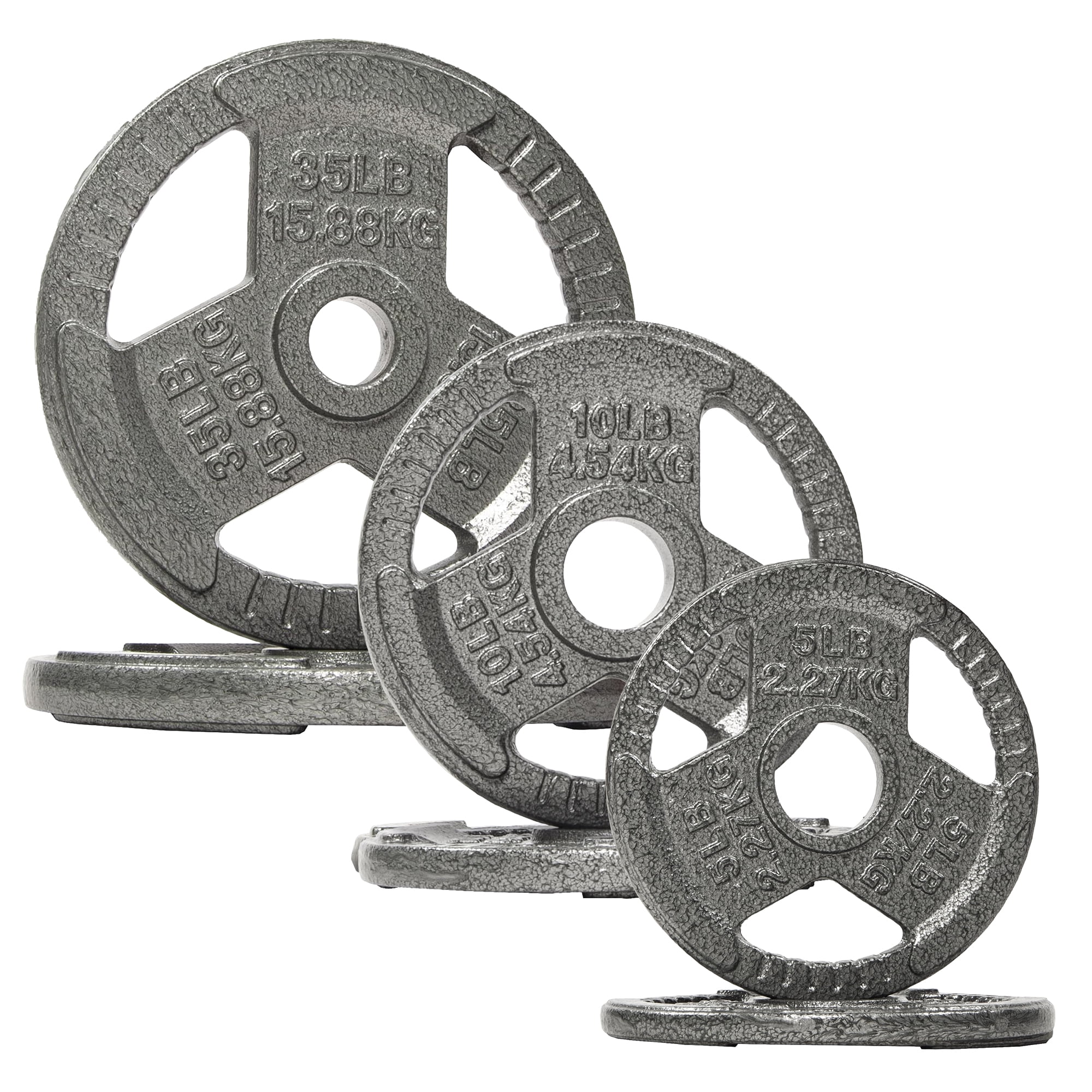 FlexWave Barbell 2-Inch Olympic Bumper Plate Weight Set, 80-240 lbs, Multiple Options
