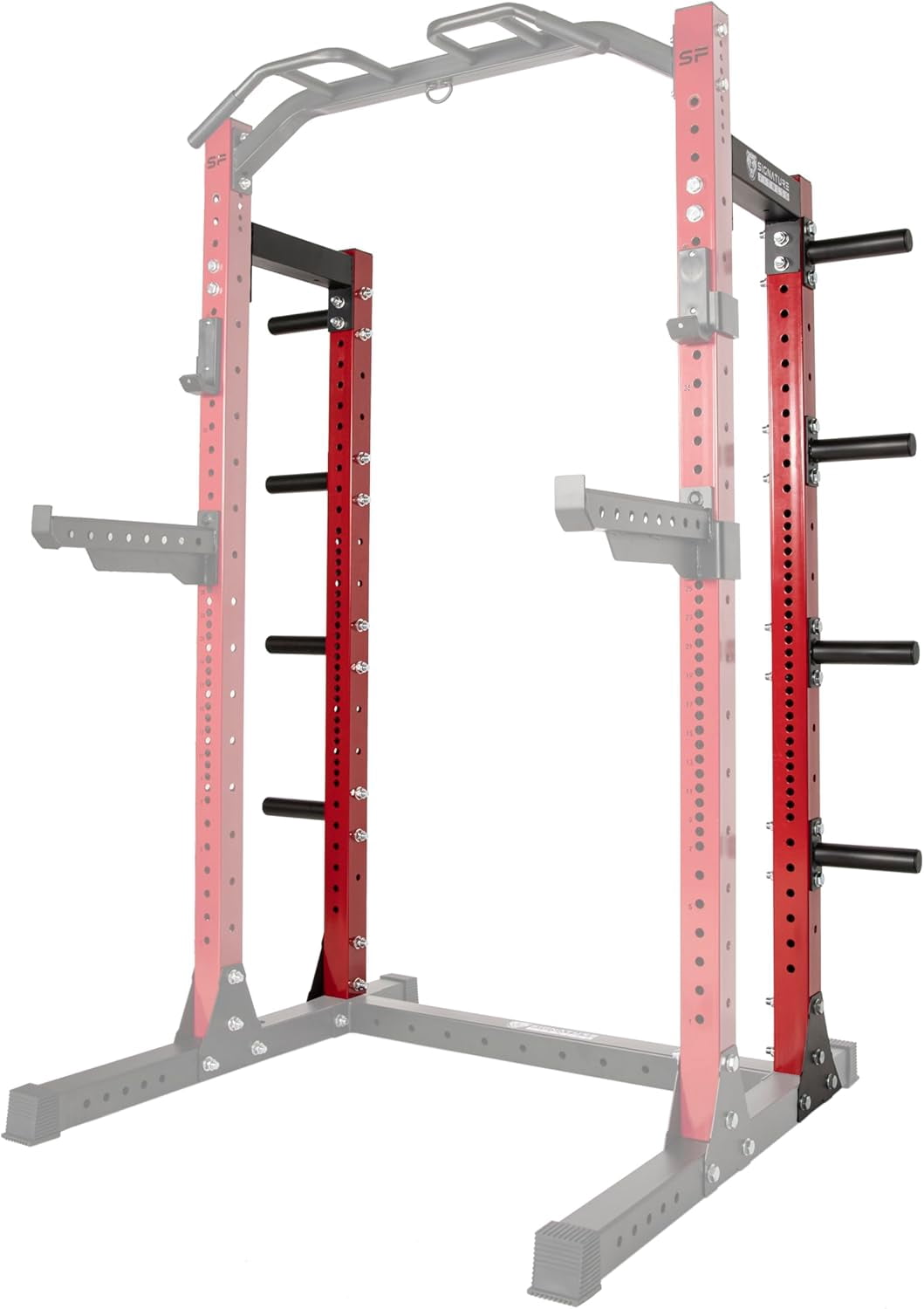 FlexWave HRCK1 Half Rack Conversion Kit, Red & Black, 3x3 Steel