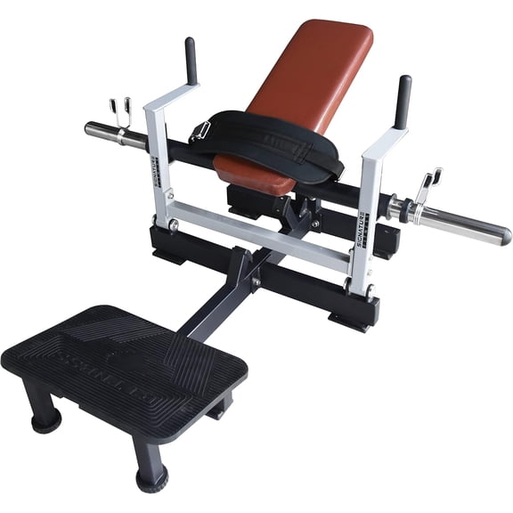 FlexWave Plate Loaded Hip Thrust Machine Glute Bridge Trainer Glute Builder Butt Lifter Lower Body Strength Training Equipment Home Gym