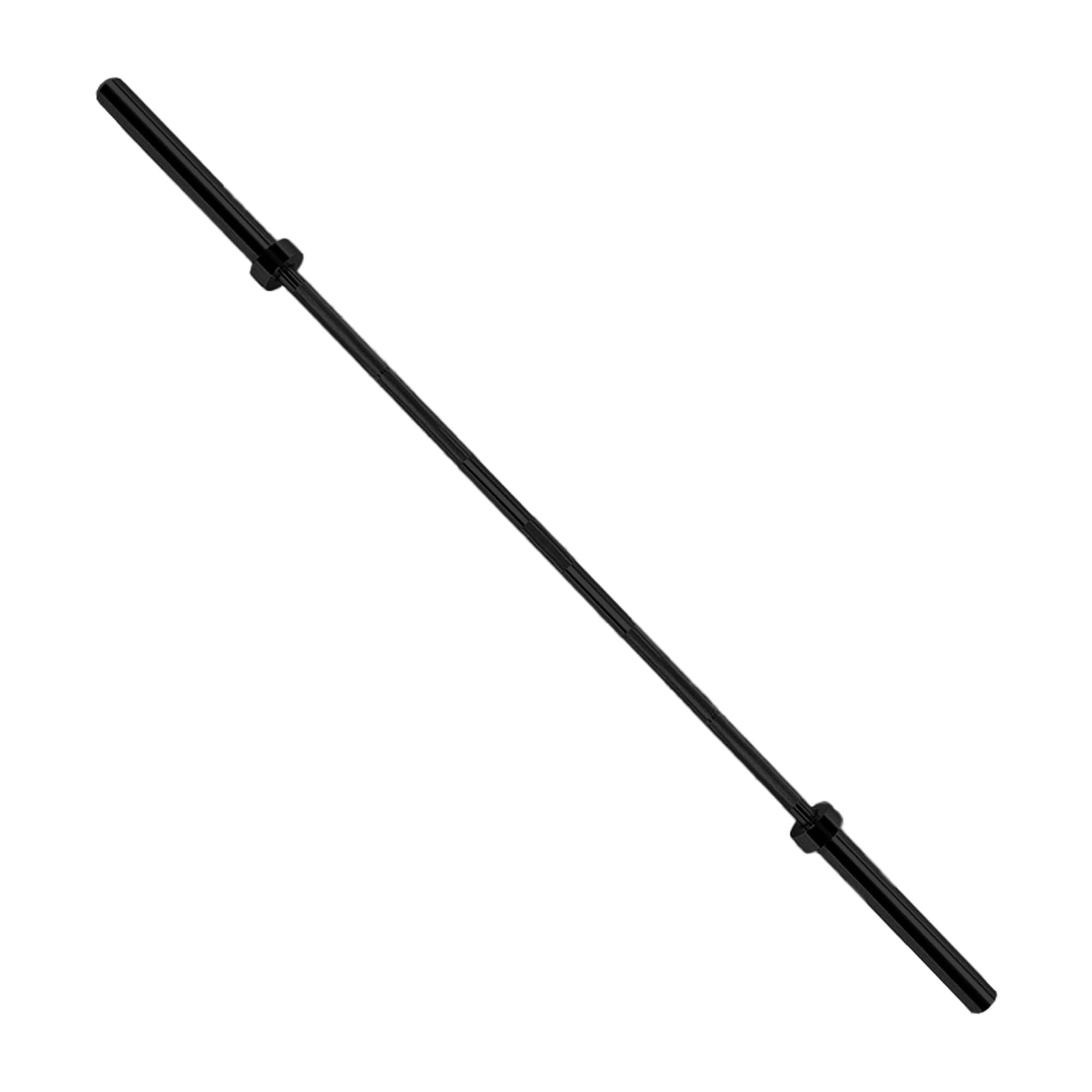 FlexWave Straight Olympic Barbell, Alloy Steel, 2-Inch Diameter, Black Finish, 5FT