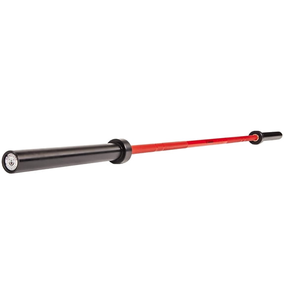 FlexWave Straight Olympic Barbell, Alloy Steel with Ceramic Coating, 2-Inch Diameter, 7FT, Available in Multiple Colors