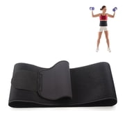 FlexWave Weight Lifting Belt with Padded Back Support, Adjustable Gym Belt for Powerlifting, Deadlifts, Squats, Bodybuilding & Core Training