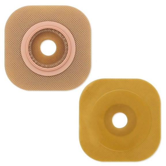 FlexWear Trim to Fit Ostomy Barrier Without Tape 44 mm Flange 5 per Box 15202