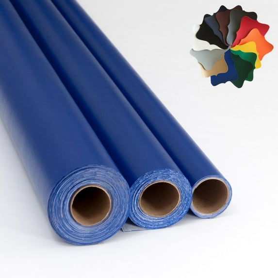 Flexa Marine Vinyl Boat/Auto Upholstery Fabric: 29 Colors (Blue - 360"x54")
