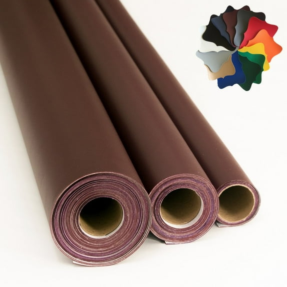 Flexa Marine Vinyl Boat/Auto Upholstery Fabric: 29 Colors (Brown 9"x12")