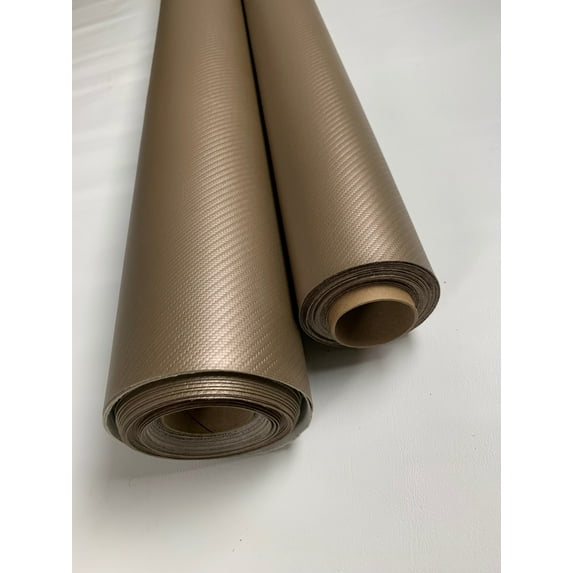 Flexa Marine Vinyl Boat/Auto Upholstery Fabric: 29 Colors (Carbon Fiber Gold 18"x54")