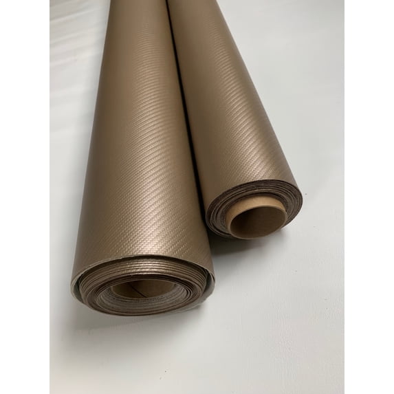 Flexa Marine Vinyl Boat/Auto Upholstery Fabric: 29 Colors (Carbon Fiber Gold - 720"x54")