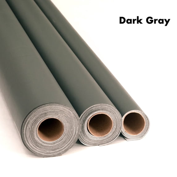 Flexa Marine Vinyl Boat/Auto Upholstery Fabric: 29 Colors (Dark Gray 12"x54")