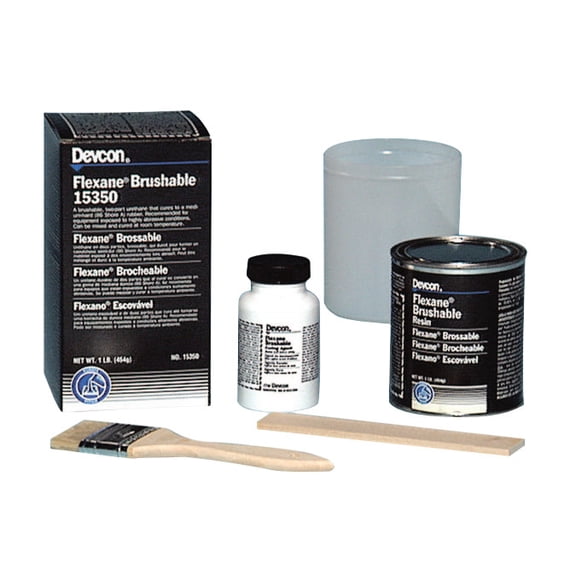 Devcon 230-15350 Flexane Brushable, 1 Lb, Black