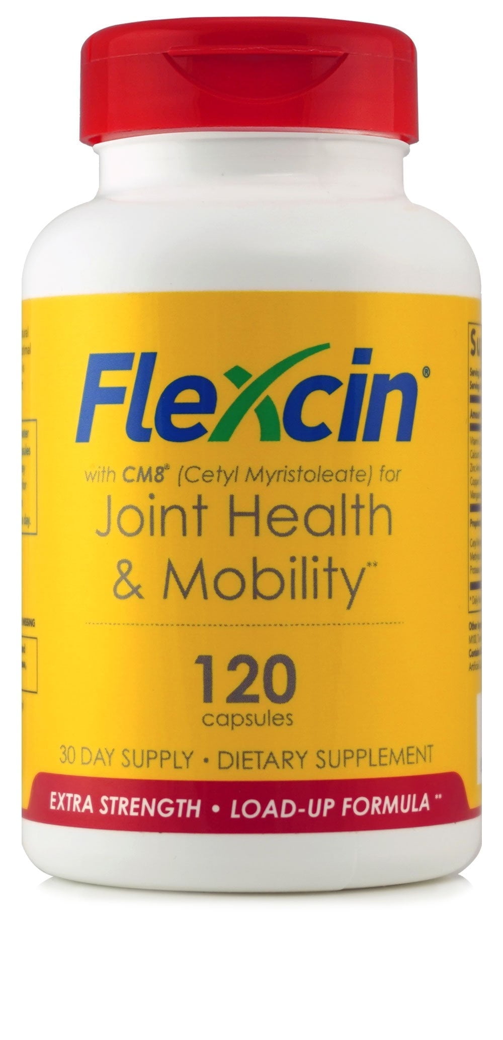 Flexcin Extra Strength- Load Up Formula- 120 capsules