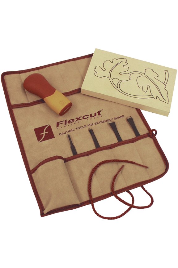 Carving Tools, Craft Carver Set, 4 Carving Blades and ABS Handle Included, SK106 — Residential Use, Standard Application