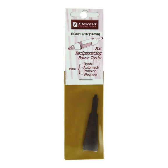 Flexcut Power Gouge Sweep #5, Razor Sharp High Carbon Steel Blade, 9/16 Inch (RG401)