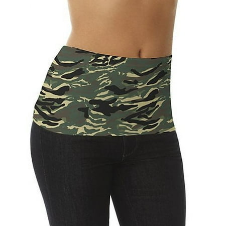 Flexees Hip Nipper Shapewear Layer Under the Top Over the Pants Tone Shape Tummy,Cute Commando,Small