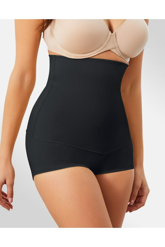 High Waist Boyshort Panties Underwear Shaping Cool Comfort