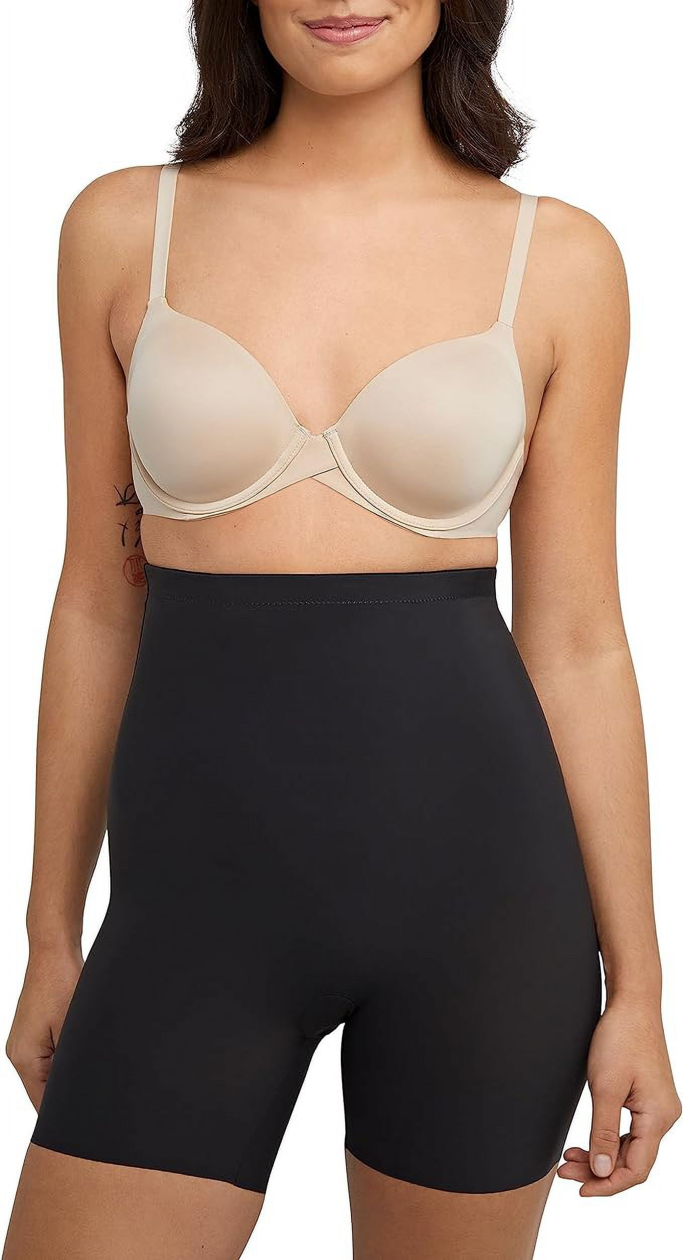 Flexees Women's Maiden Form Sleek Smoother Hi-Waist Shorty - Walmart.com