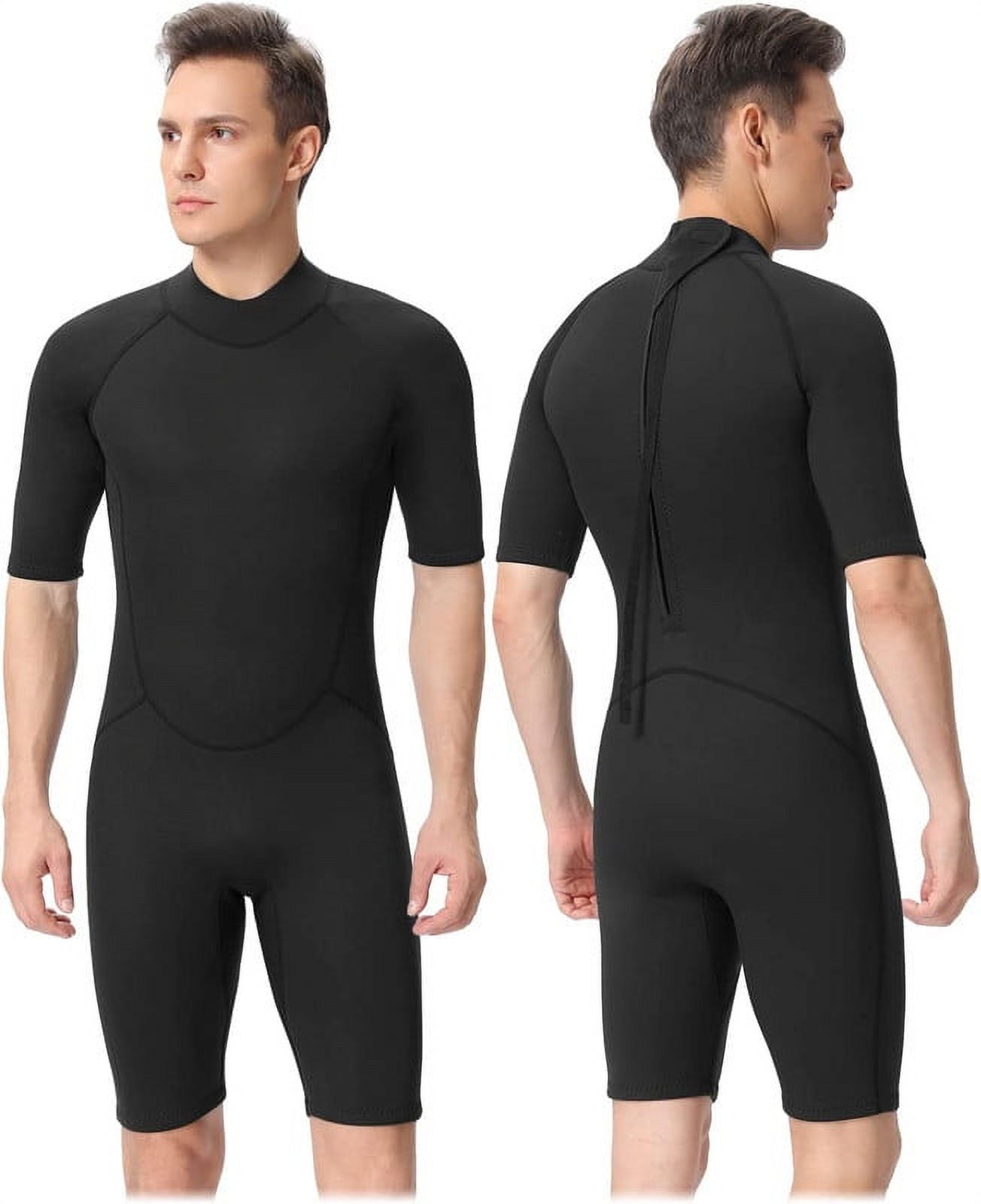 Flexel Shorty Wetsuit Women and Men 2mm Short Sleeves Neoprene Surfing