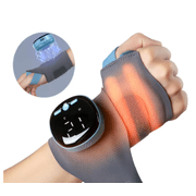 Flexeo Cordless Wrist Hand Heating Pad Massage Gloves, Rechargeable Heated Wrist Brace