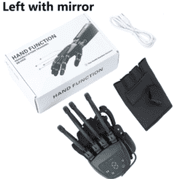 Flexeo Plug-in Rehabilitation Robot Gloves, Adjustable Strength Finger Exercise Equipment